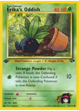Erika's Oddish #70 — Gym Challenge