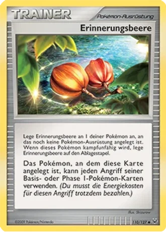 Erinnerungsbeere #110/127 — Platin