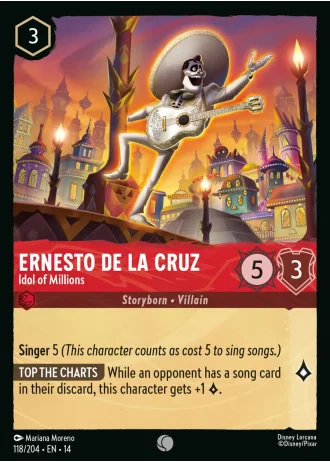 Ernesto de la Cruz - Idol of Millions #118/257 — Hyperia City