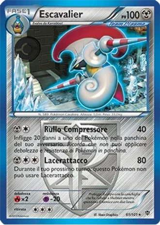 Escavalier #61/101 — Esplosione Plasma