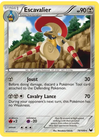 Escavalier #74/108 — Dark Explorers