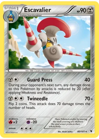 Escavalier (National Championships 2011-12) #80 — Noble Victories