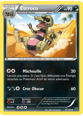 Escroco #70/146 — XY
