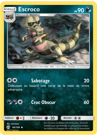 Escroco #84/149 — Soleil et Lune