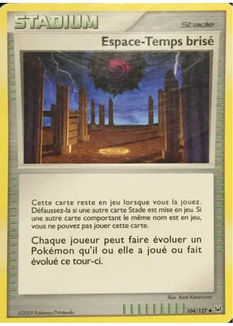 Espace-Temps brisé #104/127 — Platine