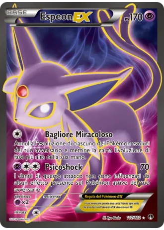 Espeon EX #117 — Turbo Crash