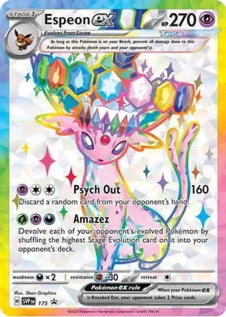 Espeon ex #175 — Scarlet & Violet Promos