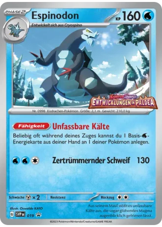 Espinodon #019 — Karmesin & Purpur Promos