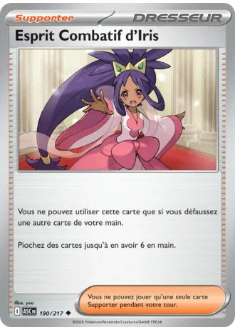 Esprit Combatif d'Iris #190/217 — Héros Transcendants