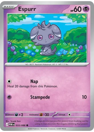 Espurr #033/88 — Perfect Order