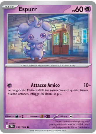 Espurr #036/86 — Caos Nascente