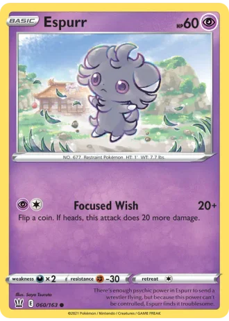 Espurr #60 — Battle Styles