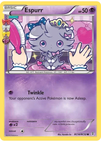 Espurr RC14 — Radiant Collection (Generations)
