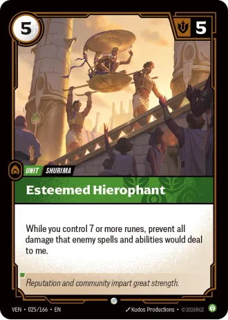 Esteemed Hierophant #025/166 — Vendetta