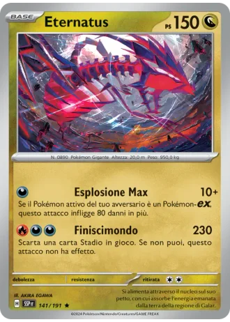 Eternatus #141/191 — Scintille Folgoranti