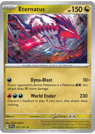 Eternatus #141/191 — Surging Sparks