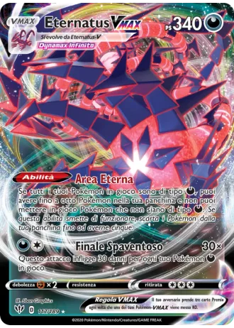 Eternatus VMAX #117/189 — Fiamme Oscure