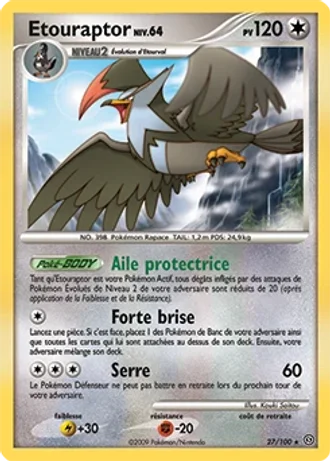 Etouraptor #27/100 — Tempête