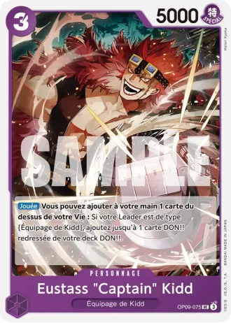 Eustass "Captain" Kidd (OP09-075) — Les Nouveaux Empereurs (OP09)