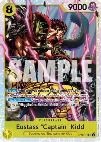 Eustass "Captain" Kidd (OP10-112) — Sang Royal (OP10)