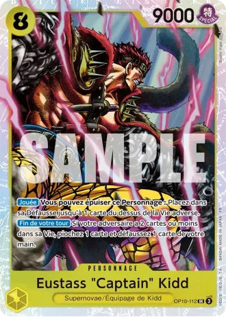 Eustass "Captain" Kidd (OP10-112) (Reprint) — ONE PIECE CARD THE BEST vol.2 (PRB02)