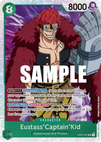 Eustass"Captain"Kid (OP01-051) — Romance Dawn (OP01)
