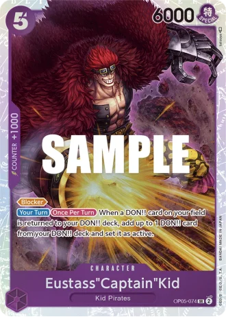 Eustass"Captain"Kid (OP05-074) — Awakening of the New Era (OP05)