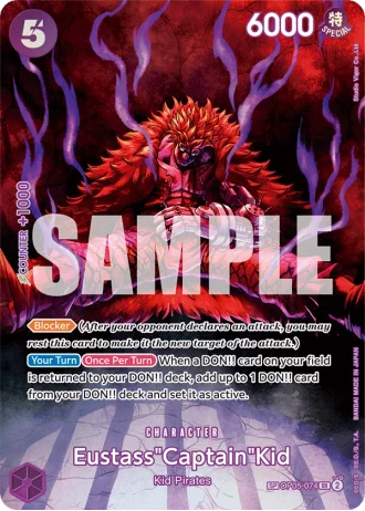 Eustass""Captain""Kid (OP05-074) (Special Rare) — 500 Years in the Future (OP07)