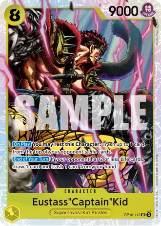 Eustass"Captain"Kid (OP10-112) — Royal Blood (OP10)