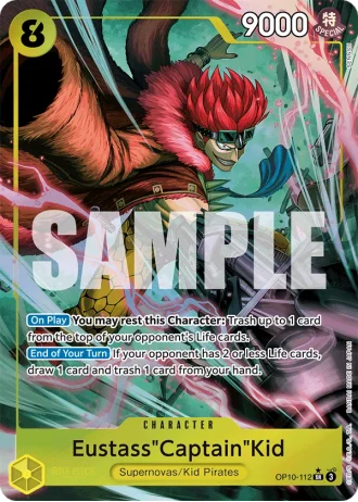 Eustass"Captain"Kid (OP10-112) (Alternative Art) — Royal Blood (OP10)