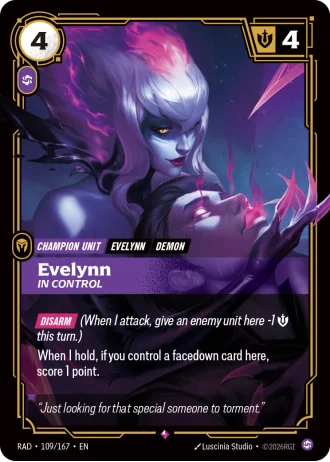 Evelynn, In Control #109/167 — Radiance