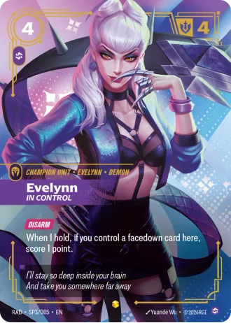 Evelynn, In Control SP3/005 — Radiance