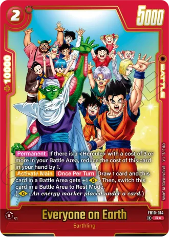 Everyone on Earth (Alternative Art) FB10-014 — Cross Force (FB10)