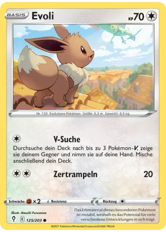 Evoli #125/203 — Drachenwandel