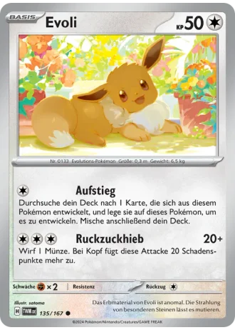 Evoli #135/167 — Maskerade im Zwielicht