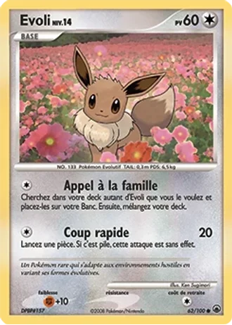 Evoli #62/100 — Aube Majestueuse