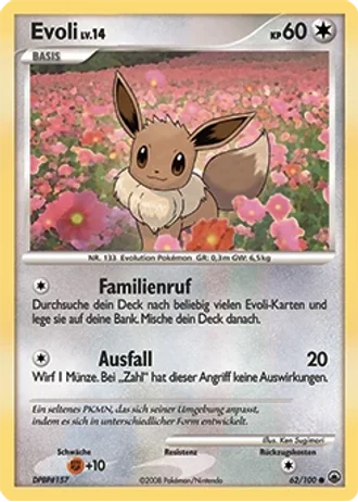 Evoli #62/100 — Majestätischer Morgen