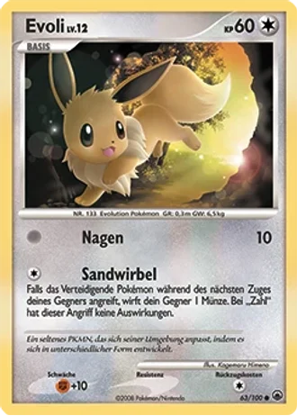 Evoli #63/100 — Majestätischer Morgen