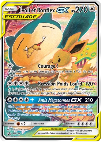 Évoli et Ronflex GX SM169 — Soleil & Lune Promos