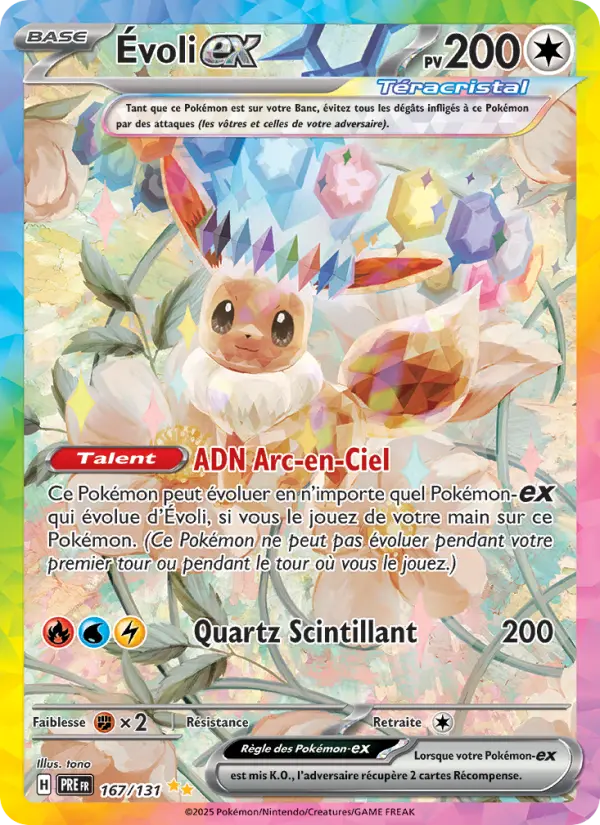 Évoli ex #167 — Évolutions Prismatiques