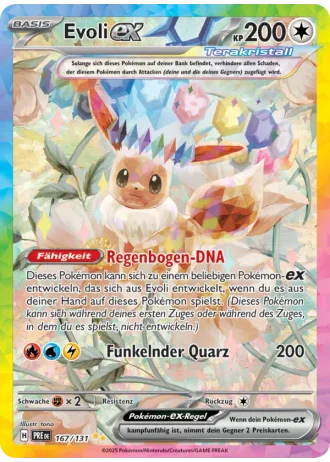 Evoli ex #167/131 — Prismatische Entwicklungen