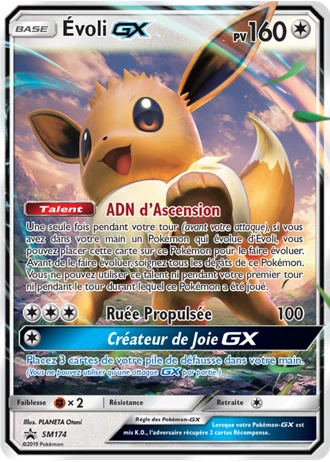 Évoli GX SM174 — Soleil & Lune Promos