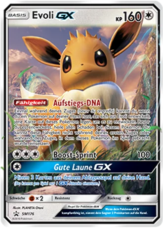 Evoli GX SM176 — Sonne & Mond Promos