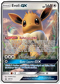 Evoli GX SM176 — Sonne & Mond Promos