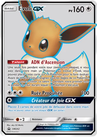 Évoli GX SM242 — Soleil & Lune Promos