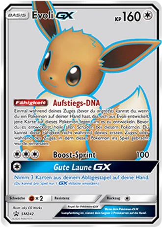Evoli GX SM242 — Sonne & Mond Promos