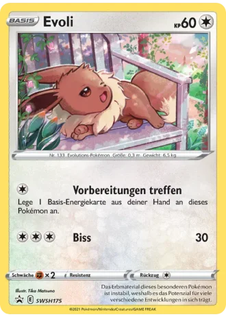 Evoli SWSH175 — Schwert & Schild Promos