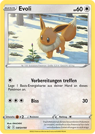 Evoli SWSH190 — Schwert & Schild Promos