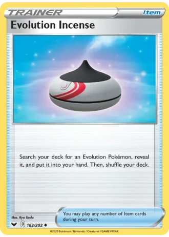 Evolution Incense #163/202 — Sword & Shield
