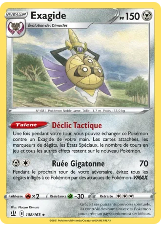 Exagide #108/163 — Styles de combat